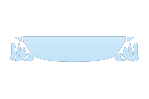 2027 BMW 2 SERIES GRAN COUPE 228 M SPORT HOOD FENDERS MIRRORS 18 INCH STRAIGHT (WRAPPED EDGES)