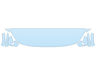 2026 BMW 2 SERIES GRAN COUPE 228 M SPORT HOOD FENDERS MIRRORS 18 INCH STRAIGHT (WRAPPED EDGES)