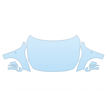 2026 BMW 2 SERIES GRAN COUPE 228 M SPORT HOOD FENDERS MIRRORS FULL (WRAPPED EDGES)