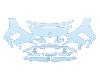2026 BMW 2 SERIES GRAN COUPE 228 XDRIVE BUMPER W SENSORS