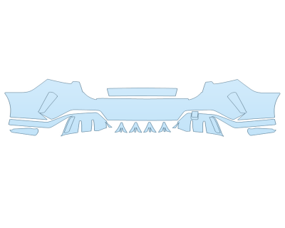 2026 BMW 2 SERIES GRAN COUPE M235 XDRIVE REAR BUMPER 2026 BMW 2 SERIES GRAN COUPE M235 XDRIVE REAR BUMPER