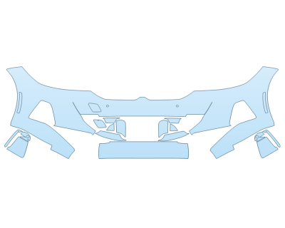 2026 BMW 330I XDRIVE BUMPER W SENSORS 2026 BMW 330I XDRIVE BUMPER W SENSORS