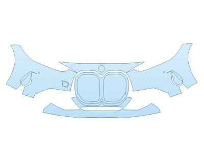 2026 BMW 4 SERIES 430I CONVERTIBLE BUMPER W SENSORS