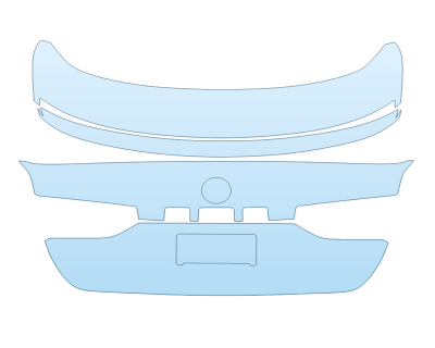 2026 BMW 4 SERIES 430I GRAN COUPE FULL TRUNK W SPOILER NO BADGES