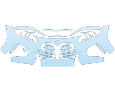 2026 BMW 4 SERIES 430I M SPORT GRAN COUPE BUMPER