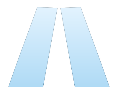 2026 BMW 4 SERIES 430I M SPORT GRAN COUPE B PILLARS
