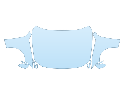 2026 BMW 4 SERIES 430I XDRIVE COUPE HOOD FENDERS MIRRORS FULL (WRAPPED EDGES)