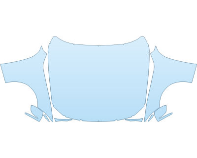 2026 BMW 4 SERIES M440I XDRIVE CONVERTIBLE HOOD FENDERS MIRRORS FULL (WRAPPED EDGES)