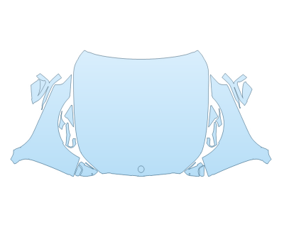 2026 BMW 530I XDRIVE HOOD FENDERS MIRRORS FULL (WRAPPED EDGES)