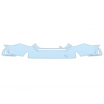 2026 BMW 540I XDRIVE REAR BUMPER