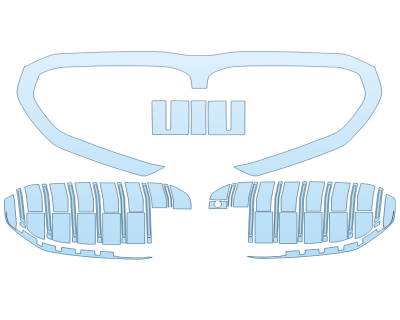 2026 BMW 540I XDRIVE GRILL