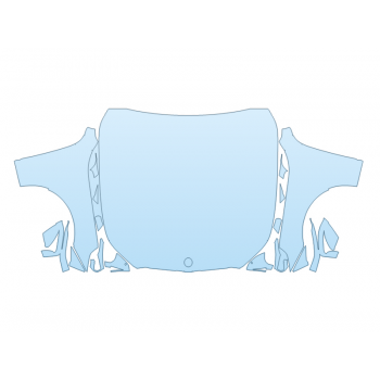 2026 BMW 550E XDRIVE HOOD FENDERS MIRRORS FULL (WRAPPED EDGES) SEAMED KIT