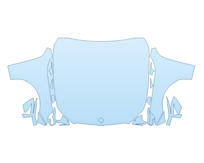 2026 BMW 550E XDRIVE HOOD FENDERS MIRRORS FULL (WRAPPED EDGES) SEAMED KIT