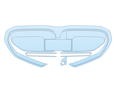 2026 BMW 550E XDRIVE GRILL