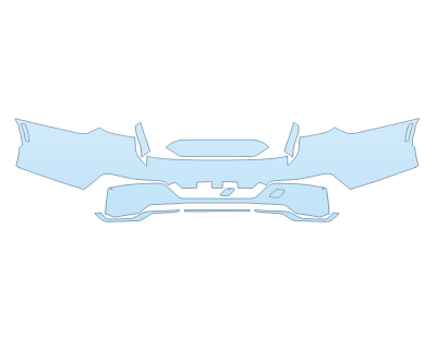 2026 BMW 7 SERIES 740I REAR BUMPER
