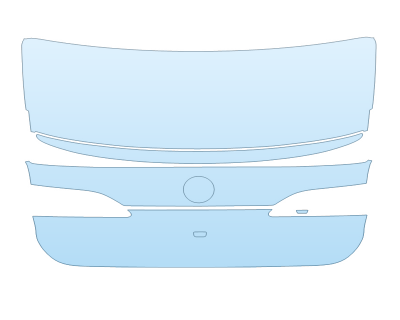 2026 BMW 7 SERIES 740I FULL TRUNK W SPOILER NO BADGES