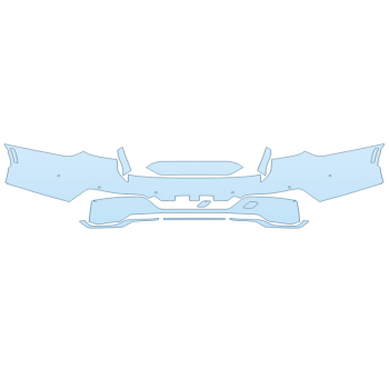 2026 BMW 7 SERIES 750E XDRIVE REAR BUMPER W SENSORS