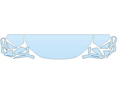 2026 BMW 7 SERIES 750E XDRIVE HOOD FENDERS MIRRORS 24 INCH STRAIGHT (WRAPPED EDGES)
