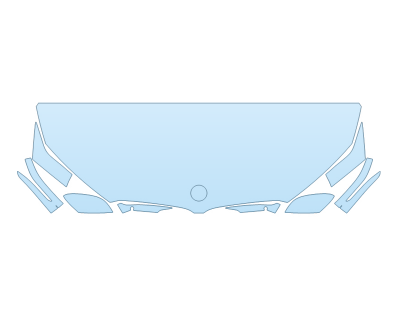 2026 BMW 840 CONVERTIBLE I HOOD FENDERS MIRRORS 24 INCH STRAIGHT
