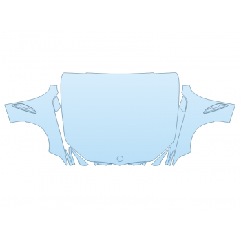 2026 BMW 840 COUPE I HOOD FENDERS MIRRORS FULL (WRAPPED EDGES)