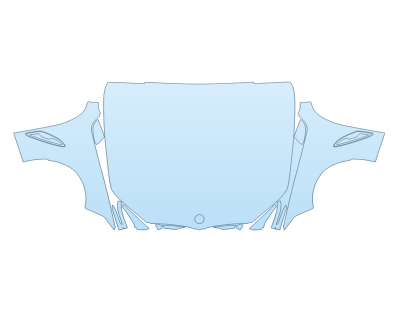 2026 BMW 840 GRAN COUPE I XDRIVE HOOD FENDERS MIRRORS FULL (WRAPPED EDGES)