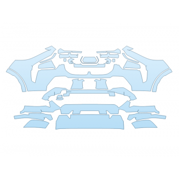 2026 BMW ALPINA XB7 BASE BUMPER