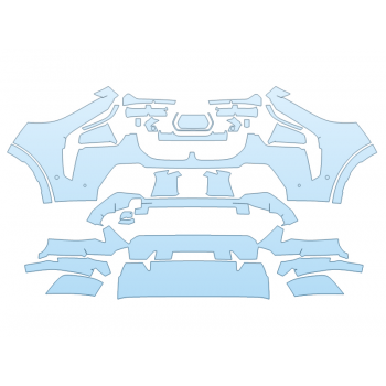 2026 BMW ALPINA XB7 BASE BUMPER W SENSORS