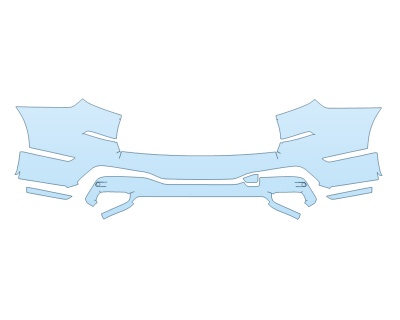 2026 BMW ALPINA XB7 BASE REAR BUMPER