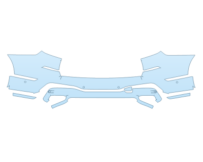 2026 BMW ALPINA XB7 BASE REAR BUMPER W SENSORS