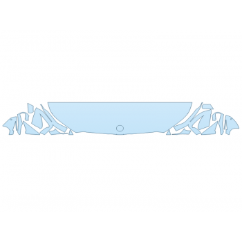 2026 BMW I5 M60 HOOD FENDERS MIRRORS 18 INCH STRAIGHT (WRAPPED EDGES)