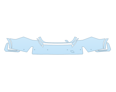 2026 BMW I5 XDRIVE 40 REAR BUMPER W SENSORS