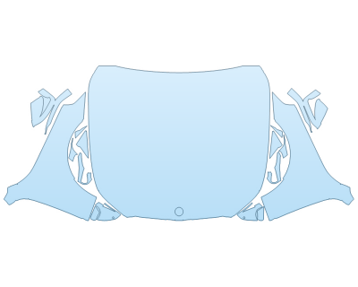 2026 BMW I5 XDRIVE 40 HOOD FENDERS MIRRORS FULL (WRAPPED EDGES) W/SEAMS