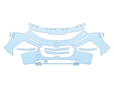 2026 BMW I7 SERIES EDRIVE50 LUXURY BUMPER