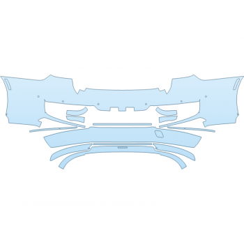 2026 BMW I7 SERIES EDRIVE50 LUXURY REAR BUMPER W SENSORS