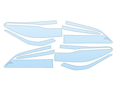 2026 BMW I7 SERIES EDRIVE50 M SPORT TAIL LIGHTS