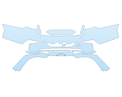 2026 BMW I7 SERIES XDRIVE60 M SPORT REAR BUMPER
