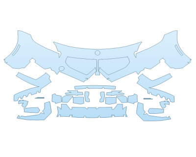 2026 BMW M2 COUPE BUMPER 1 PIECE