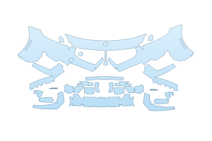 2027 BMW M2 COUPE BUMPER 3 PIECE