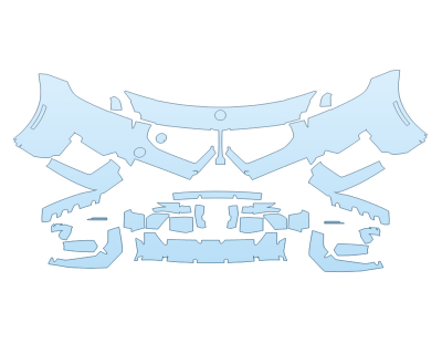 2026 BMW M2 COUPE BUMPER 3 PIECE