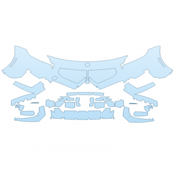 2026 BMW M2 COUPE BUMPER W SENSORS 1 PIECE