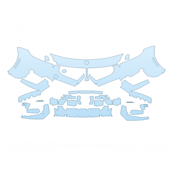 2026 BMW M2 COUPE BUMPER W SENSORS 3 PIECE