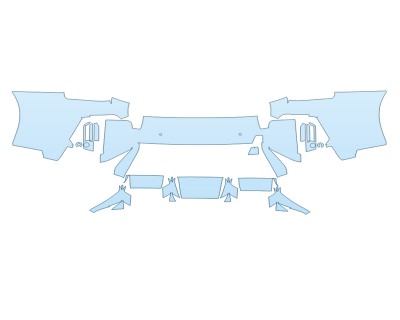 2026 BMW M2 COUPE REAR BUMPER W SENSORS