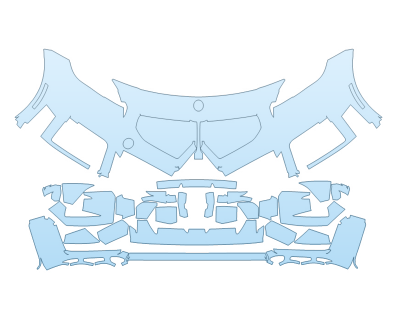 2026 BMW M2 COUPE M PERFORMANCE BUMPER 1 PIECE