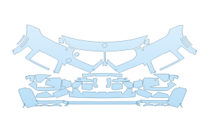 2027 BMW M2 COUPE M PERFORMANCE BUMPER 3 PIECE