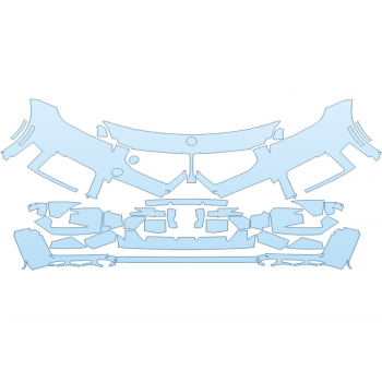 2026 BMW M2 COUPE M PERFORMANCE BUMPER 3 PIECE