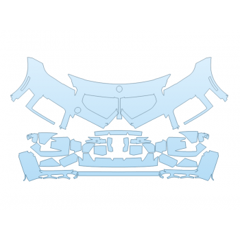 2026 BMW M2 COUPE M PERFORMANCE BUMPER W SENSORS 1 PIECE