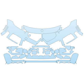 2026 BMW M2 COUPE M PERFORMANCE BUMPER W SENSORS 3 PIECE