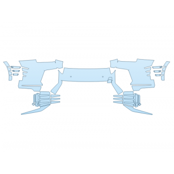 2026 BMW M2 COUPE M PERFORMANCE REAR BUMPER W SENSORS