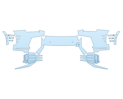 2026 BMW M2 COUPE M PERFORMANCE REAR BUMPER W SENSORS