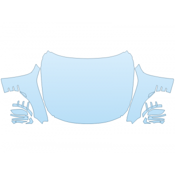 2026 BMW M2 COUPE M PERFORMANCE HOOD FENDERS MIRRORS FULL (WRAPPED EDGES)